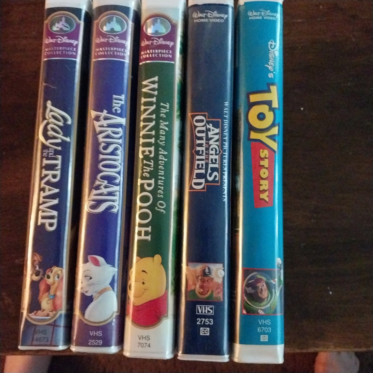 🏈Set of 5 Classic Disney VHS Movies🏈