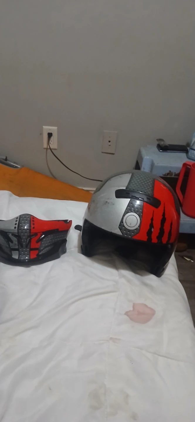Modular Motorcycle Helmet with Face Mask - photo 2