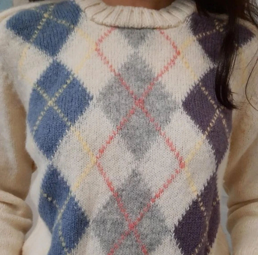 100% Wool Vintage Sweater - photo 4