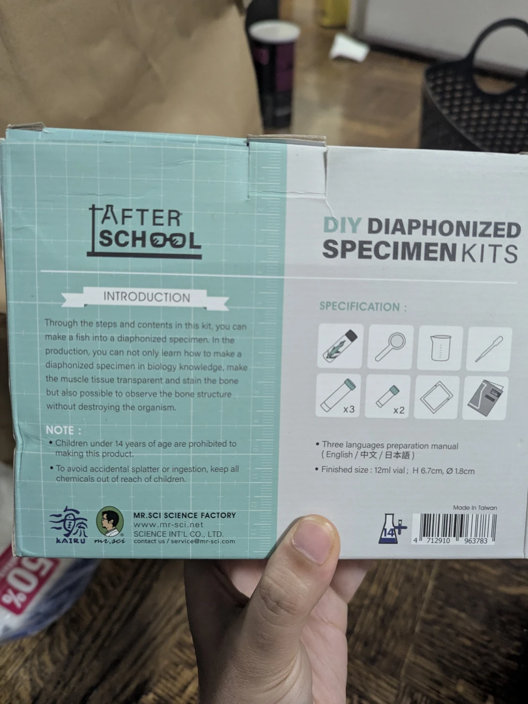Diy diaphonized specimen kits - photo 2