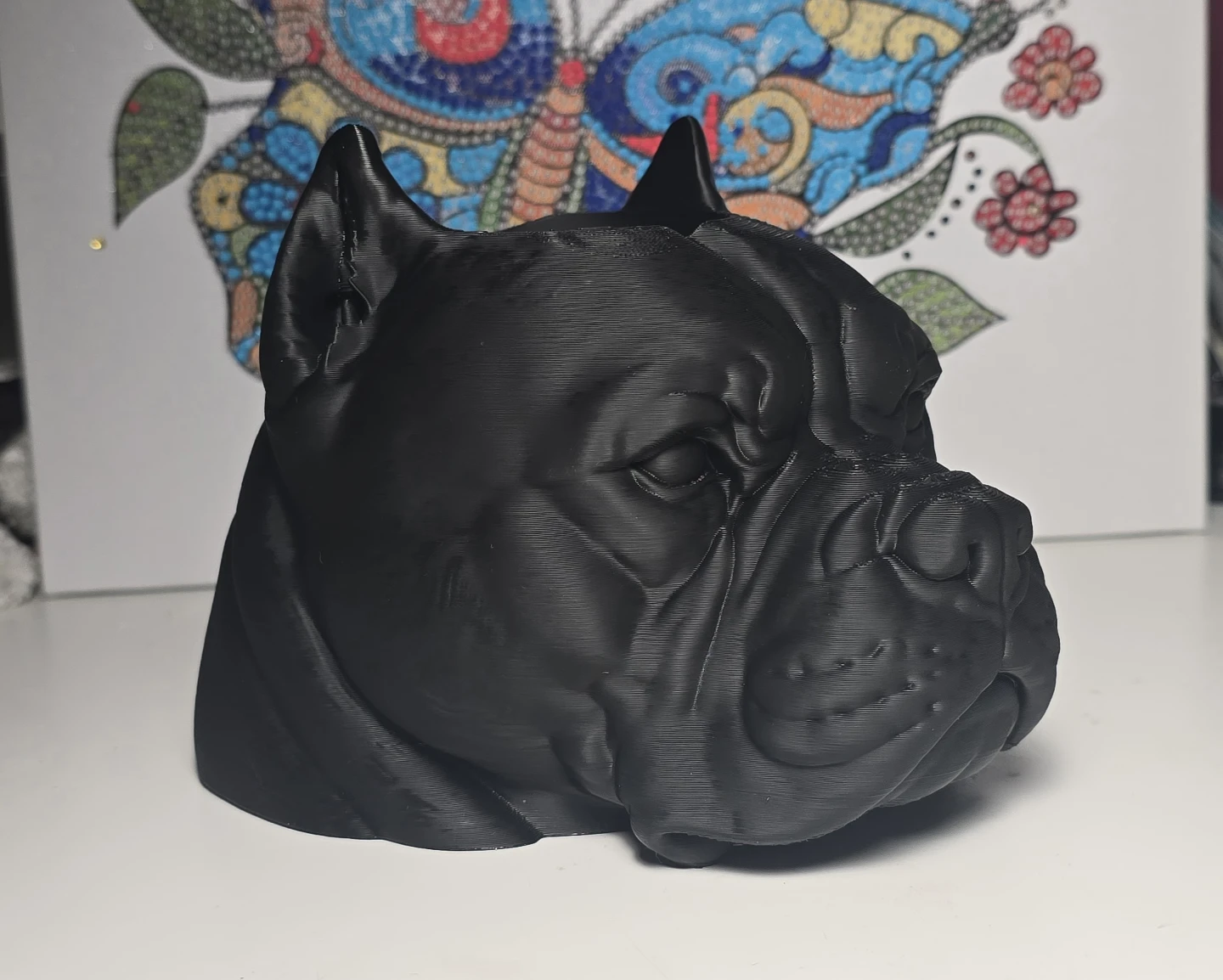 Bulldog Pen Holder, Cute Dog Desk Organizer - photo 4
