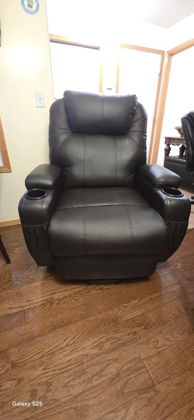 Power Lift Recliner with Massage and Heat