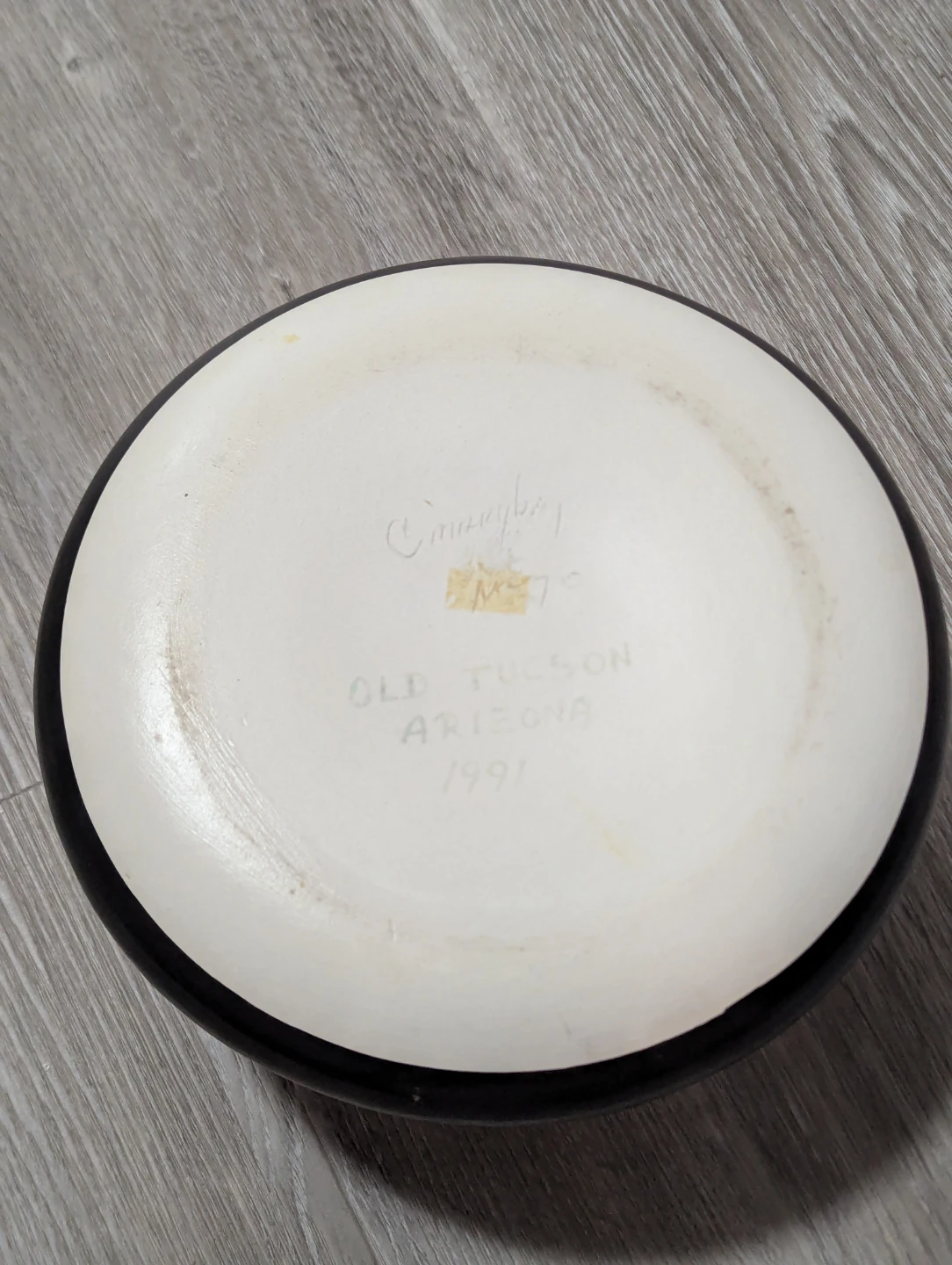 1991 Old Tucson Arizona Decorative Pottery Bowl - photo 2