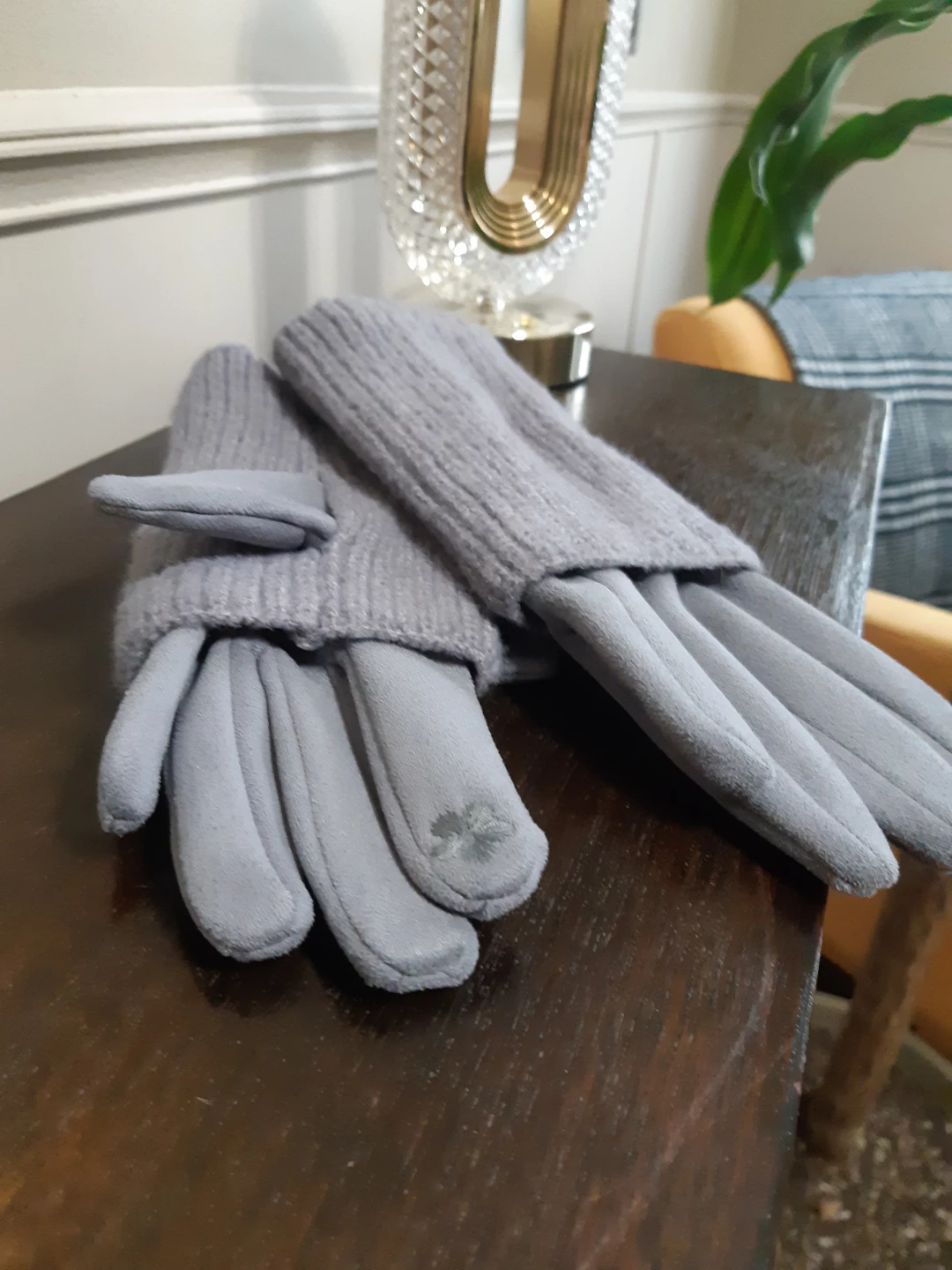 Twisted Goods Double-Layer Grey Gloves - photo 5
