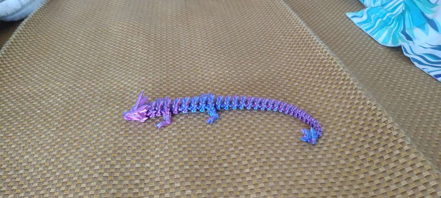 Articulated Dragon Toy Figurine