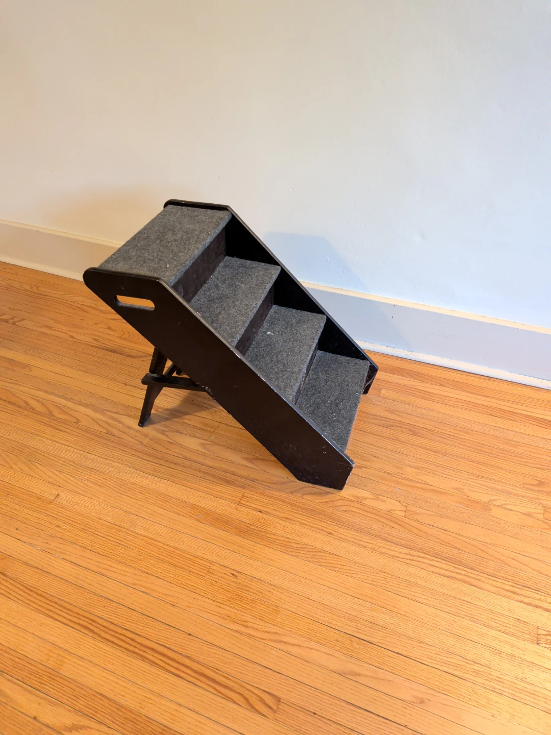 Pet Stairs with Grey Carpet - photo 3