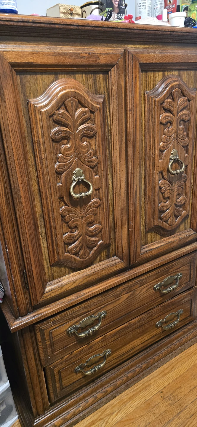 Vintage Wooden Dresser - photo 2