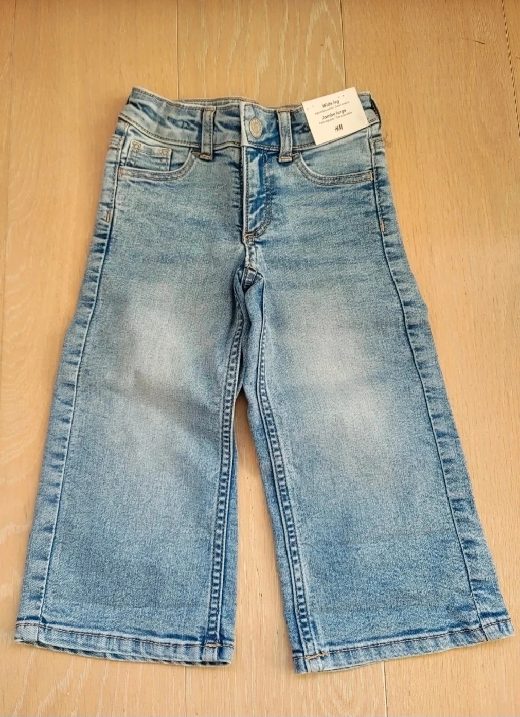 🏈 H&M Toddler Wide Leg Jeans Size 2T