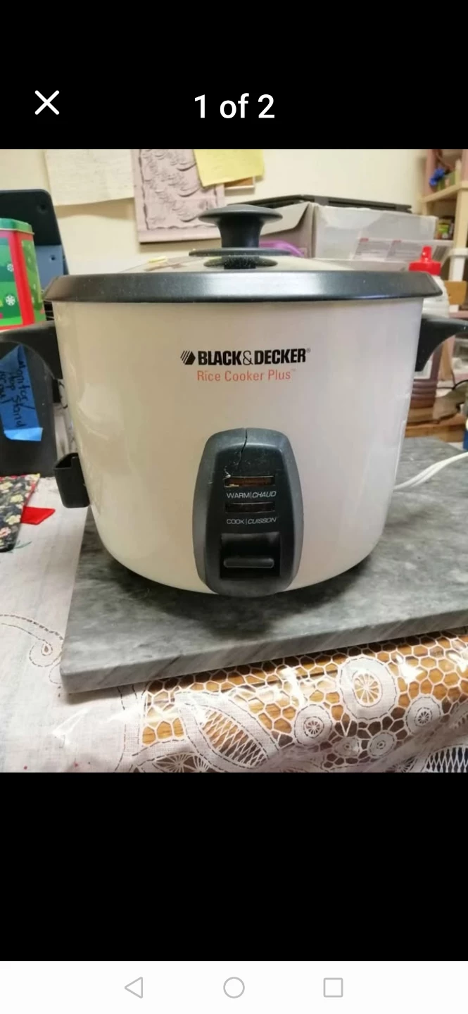 Black & Decker Rice Cooker Plus