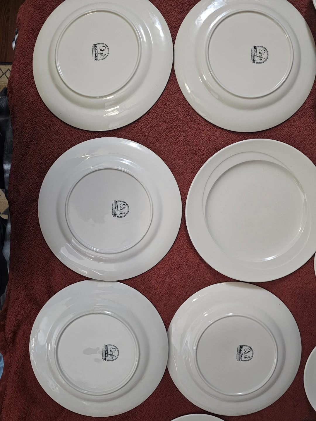 Set of 6 Midwinter Style dinner plates - photo 2