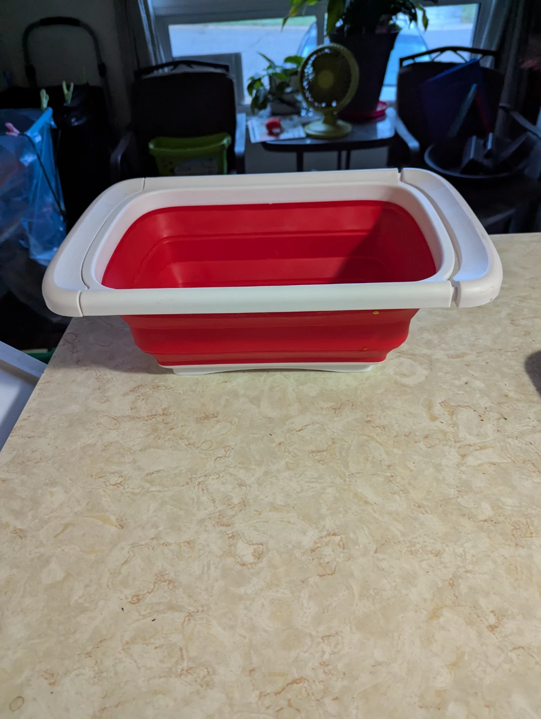 Anaeat White Collapsible Colander 6qt. - photo 2