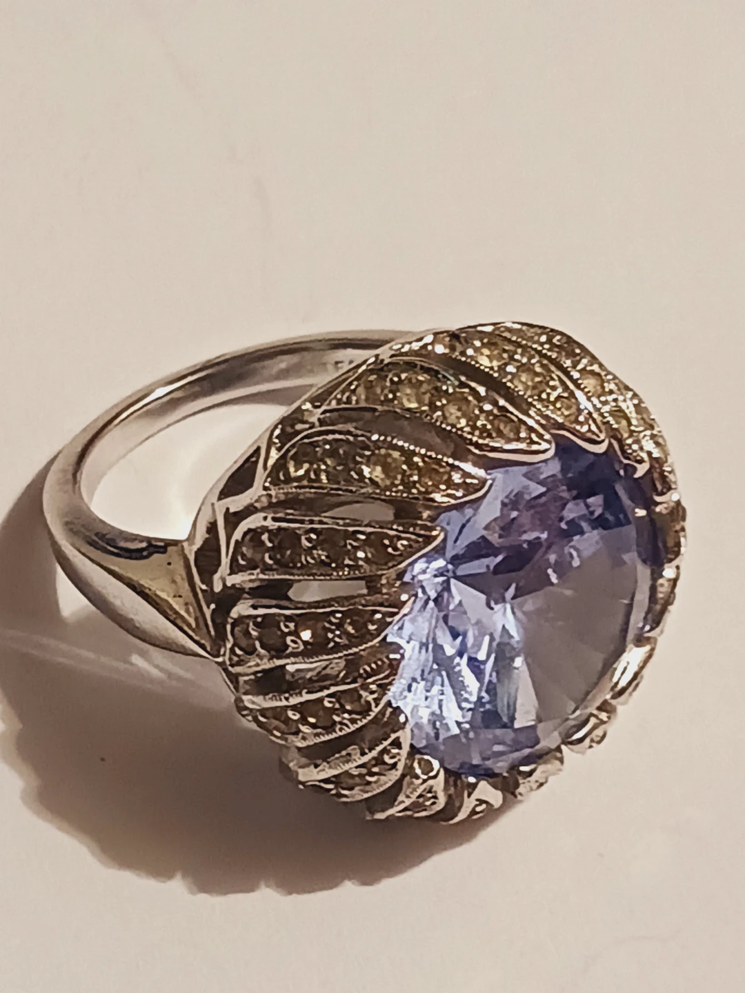 Panetta Gorgeous Sterling Silver 925 Cocktail Ring.7.