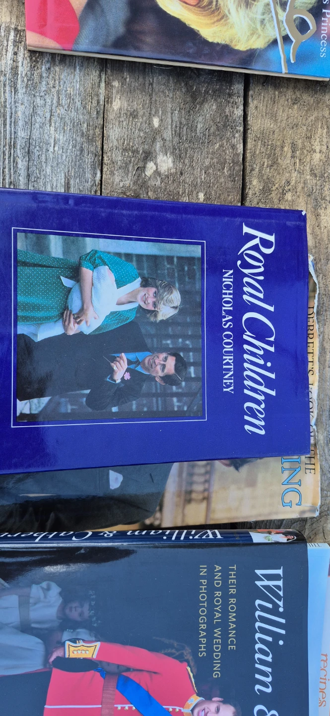 Collection of 5 British Royal Family Books - photo 3