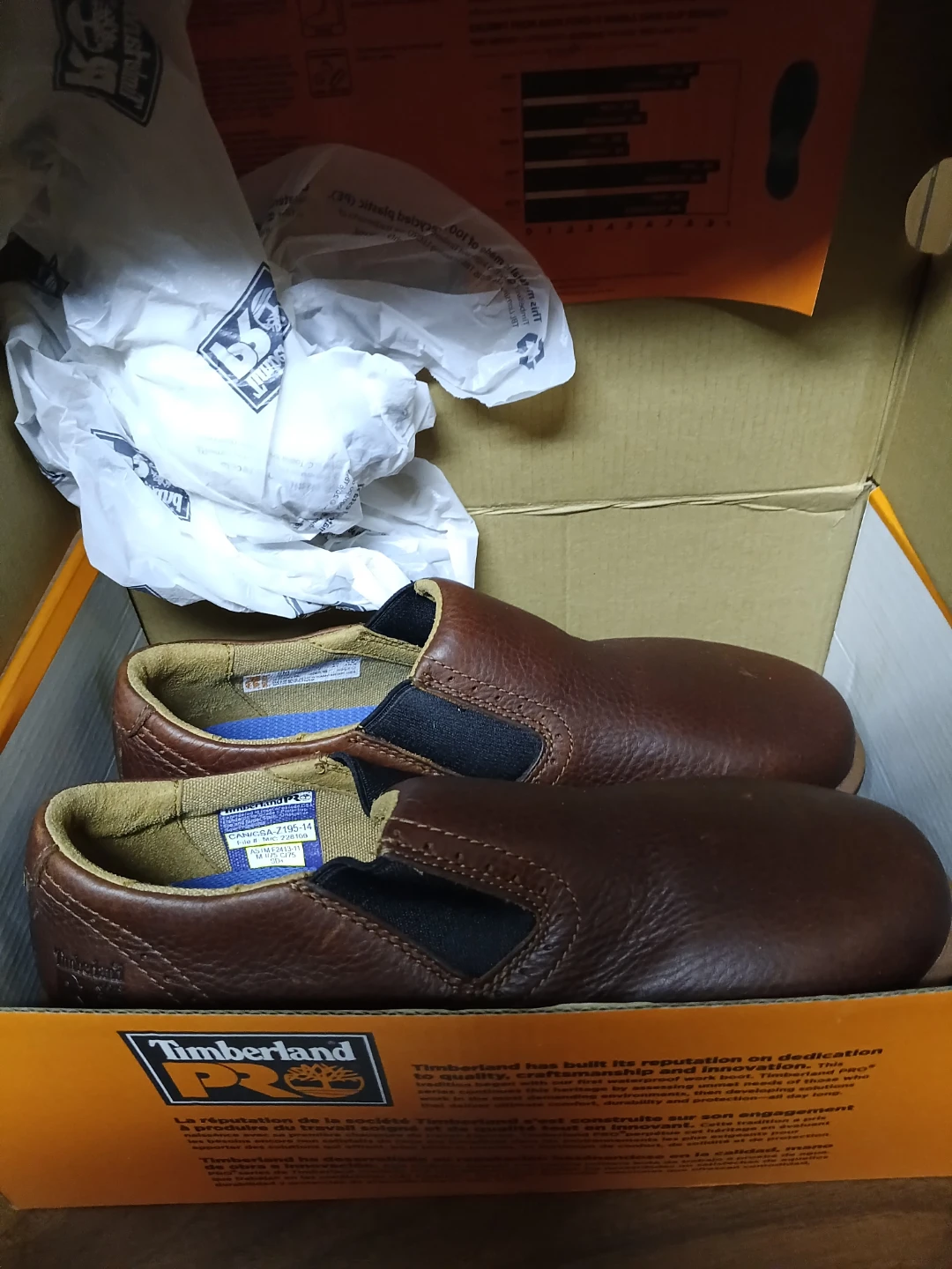Timberland PRO Boldon Slip-On Safety Shoes - Size 8 - photo 3