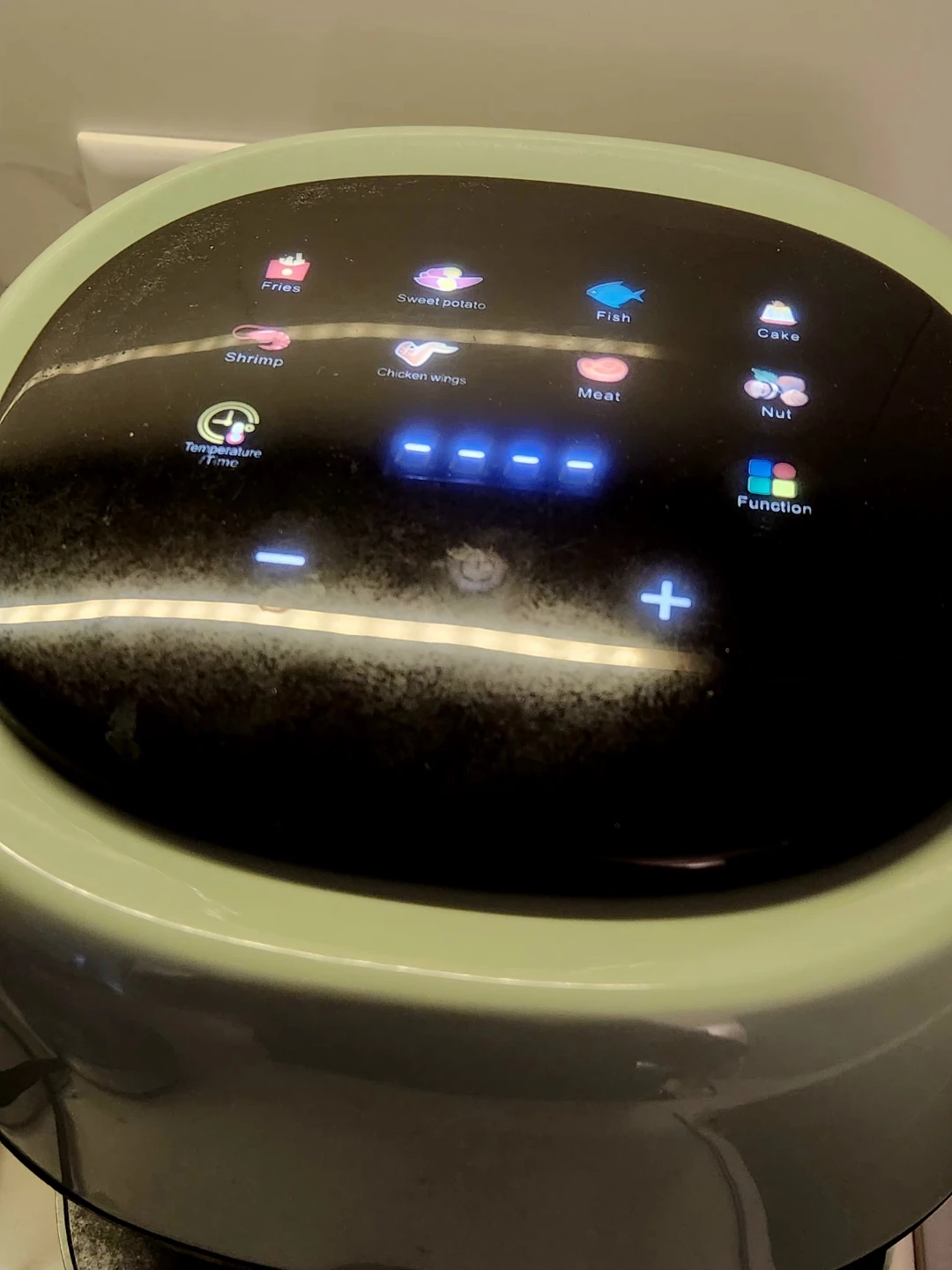 Master Chef Digital Air Fryer with glass cooking basket - photo 2
