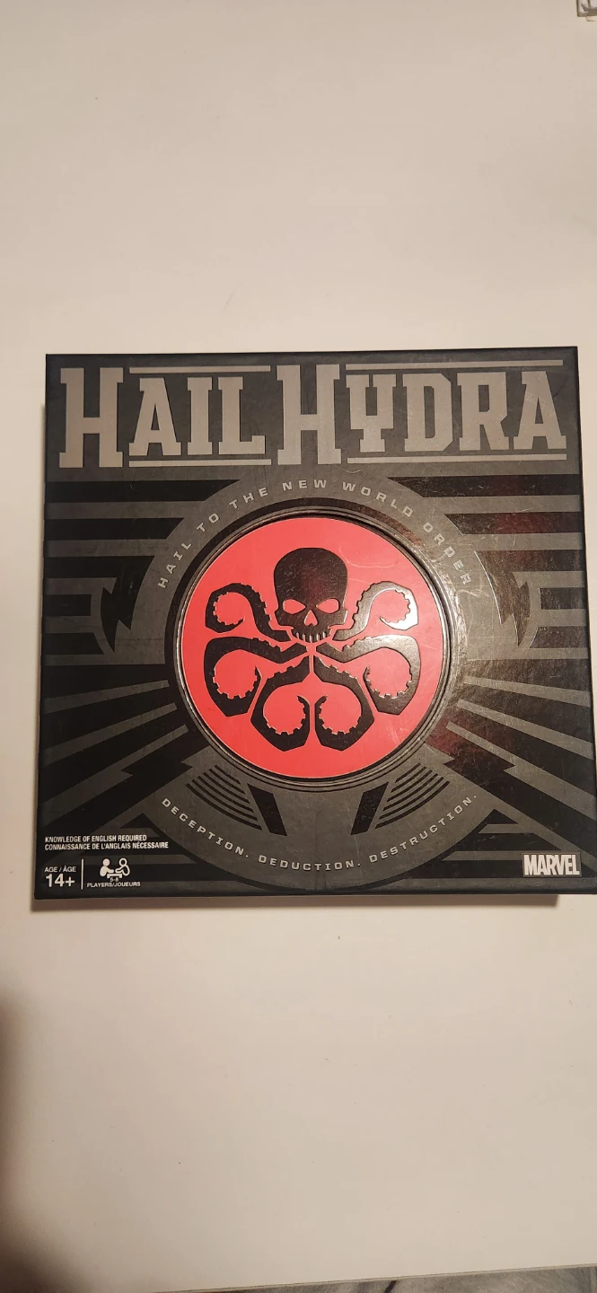 Marvel Hail Hydra Board Game