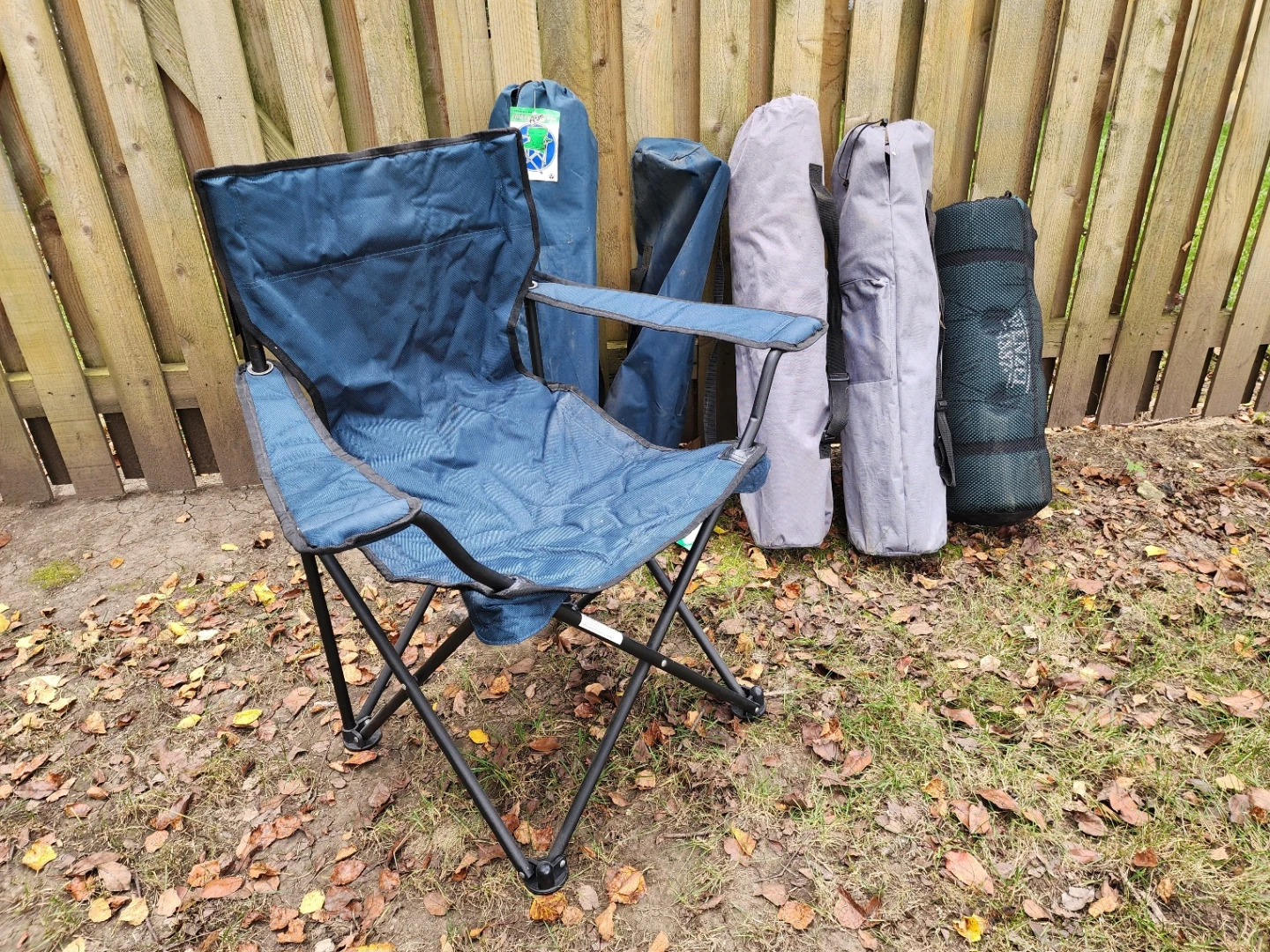 Folding Chairs and Sleeping Pad
