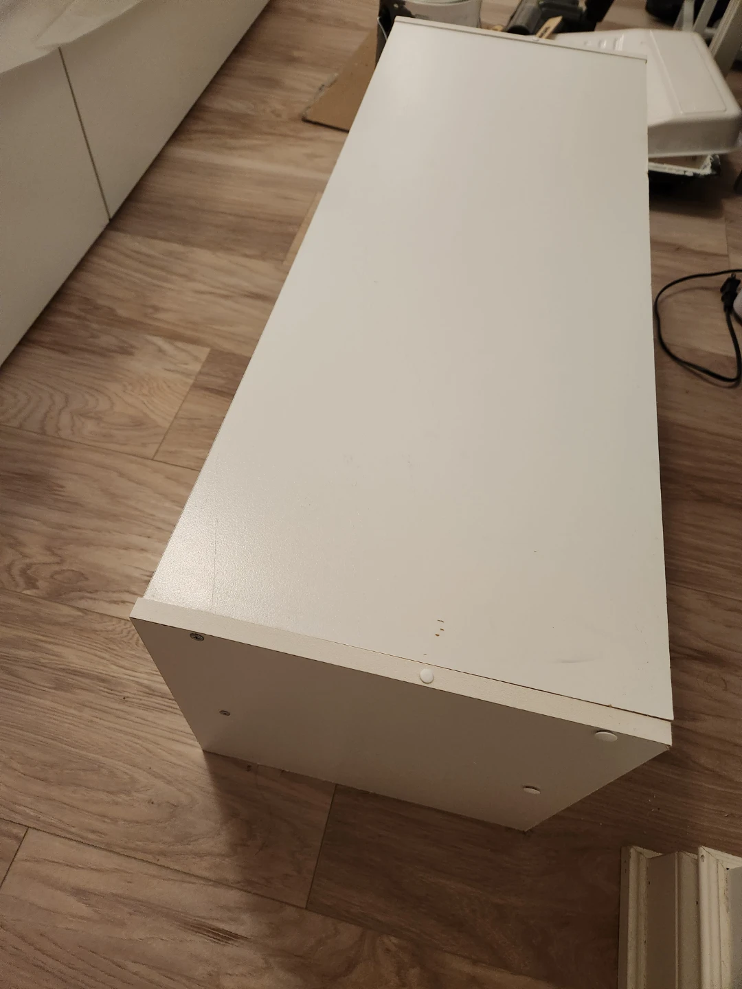 White storage shelf - photo 4