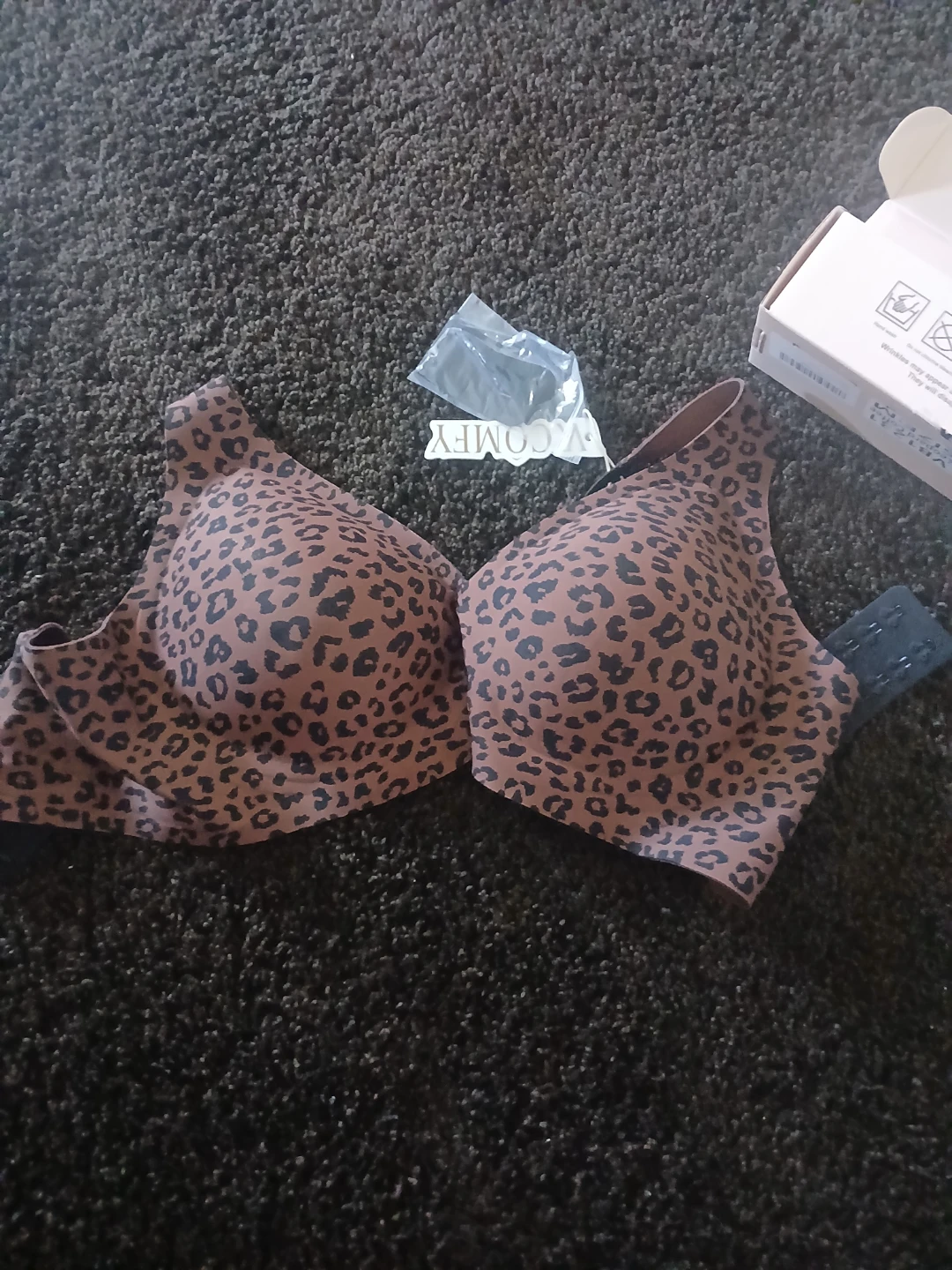 Vrcomfy Leopard Print Jelly  Bra - photo 2