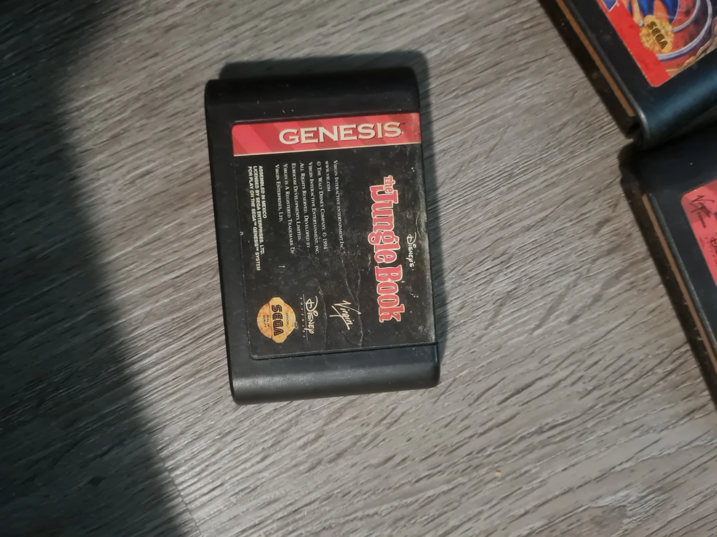 Disney's The Jungle Book Sega Genesis Game
