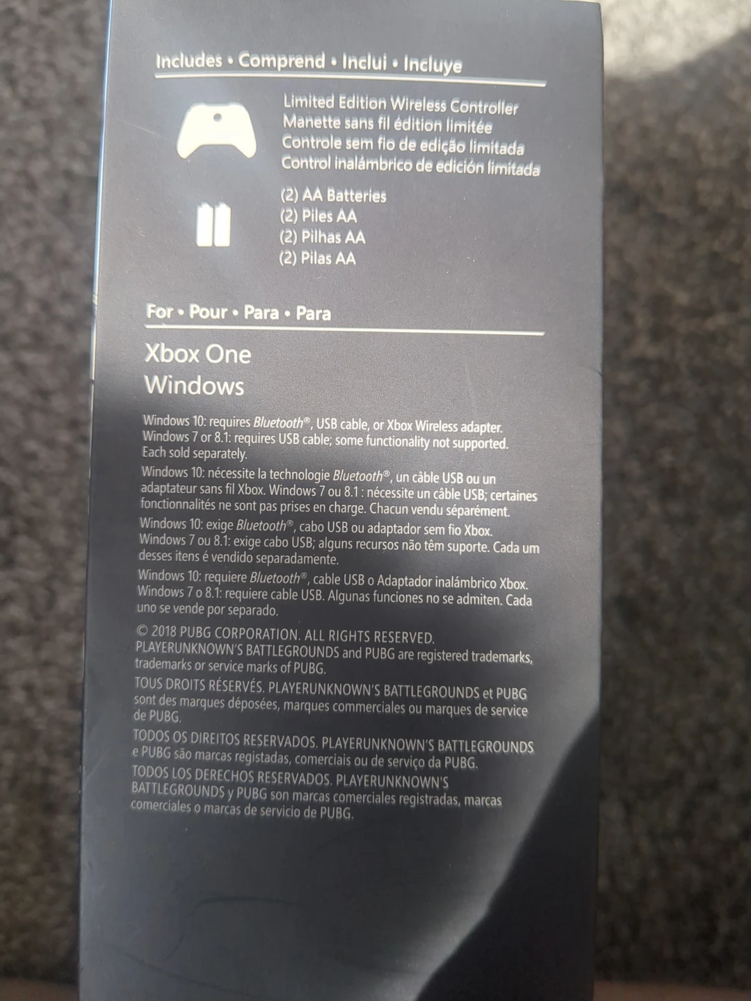 Player Unknown Battlegrounds Xbox Controller - photo 4