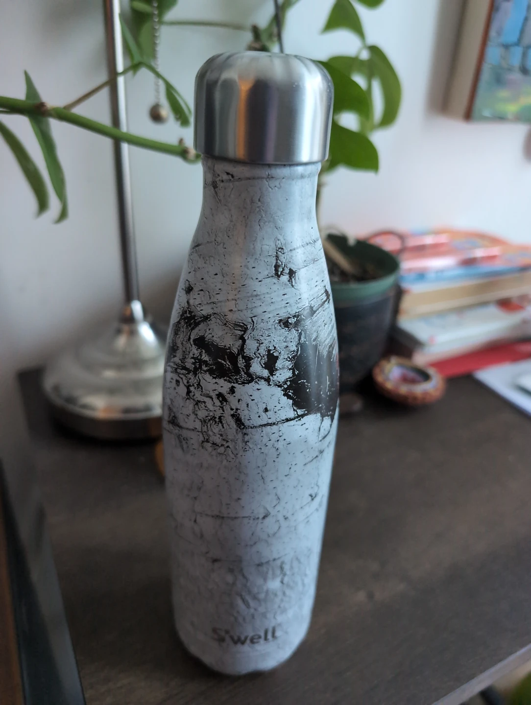 S'well White Birch Stainless Steel Water Bottle 17oz