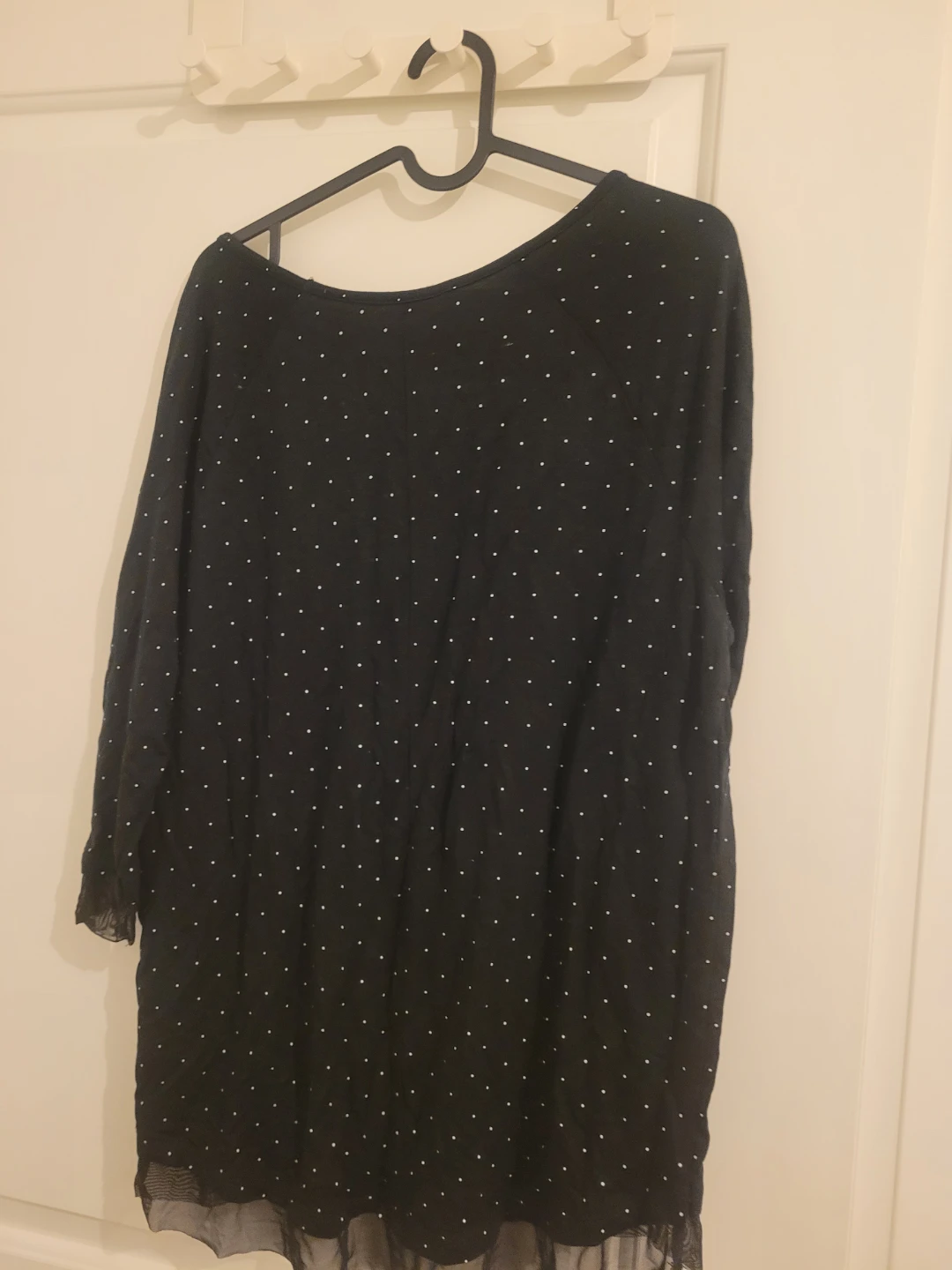 La Vie en Rose black dotted top - photo 2