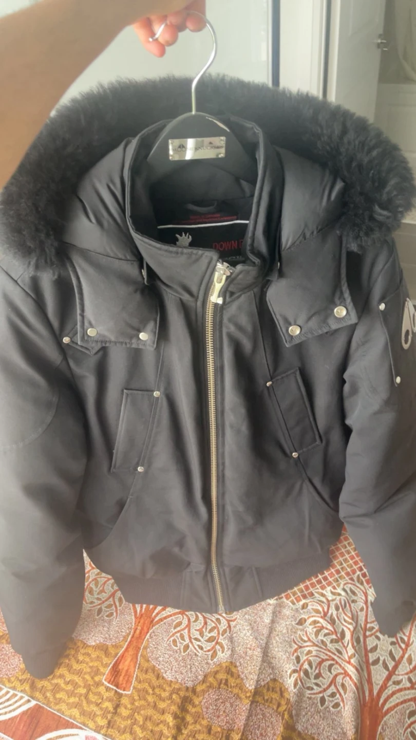 Moose Knuckles Down-Filled Bomber Jacket - photo 4