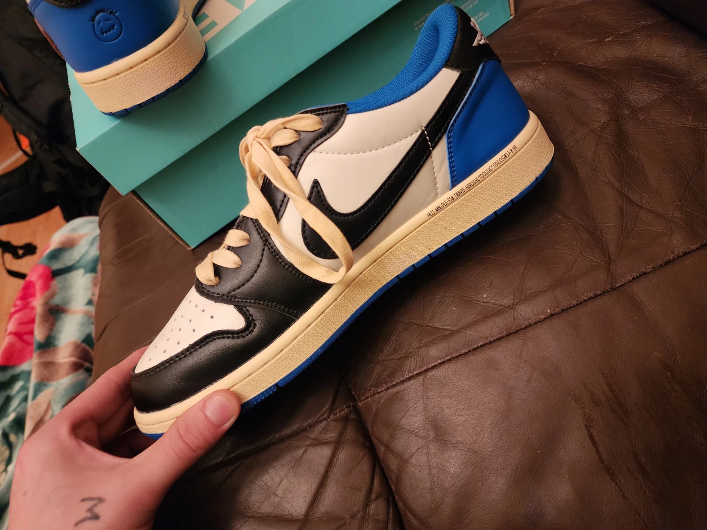 Nike x Travis Scott Fragment Air Jordan 1 Low - photo 2