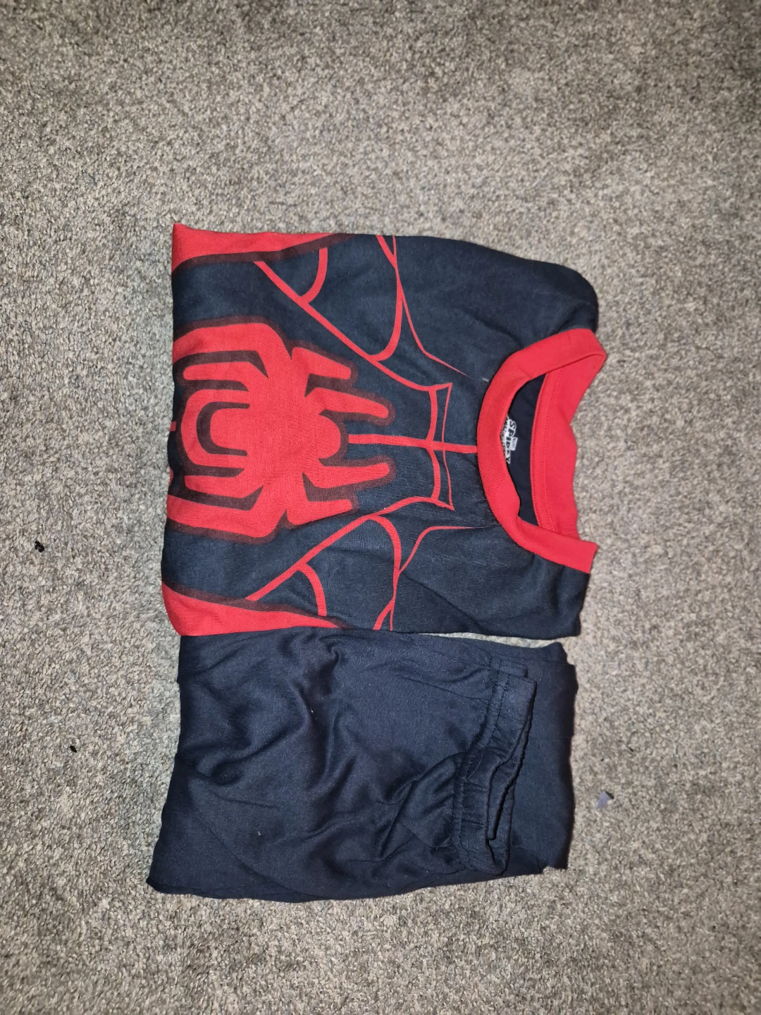Miles Morales Boys sleep set size 8