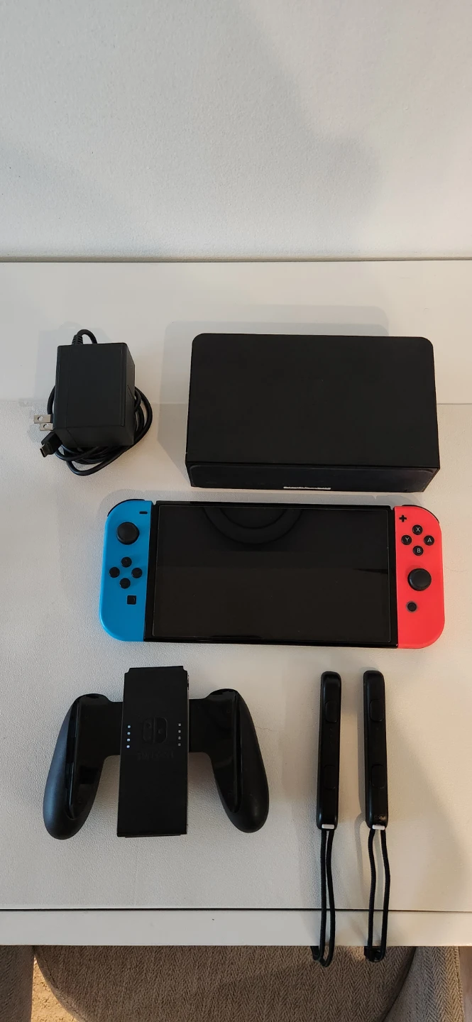 Nintendo Switch OLED with Joy-Cons and Dock - photo 2