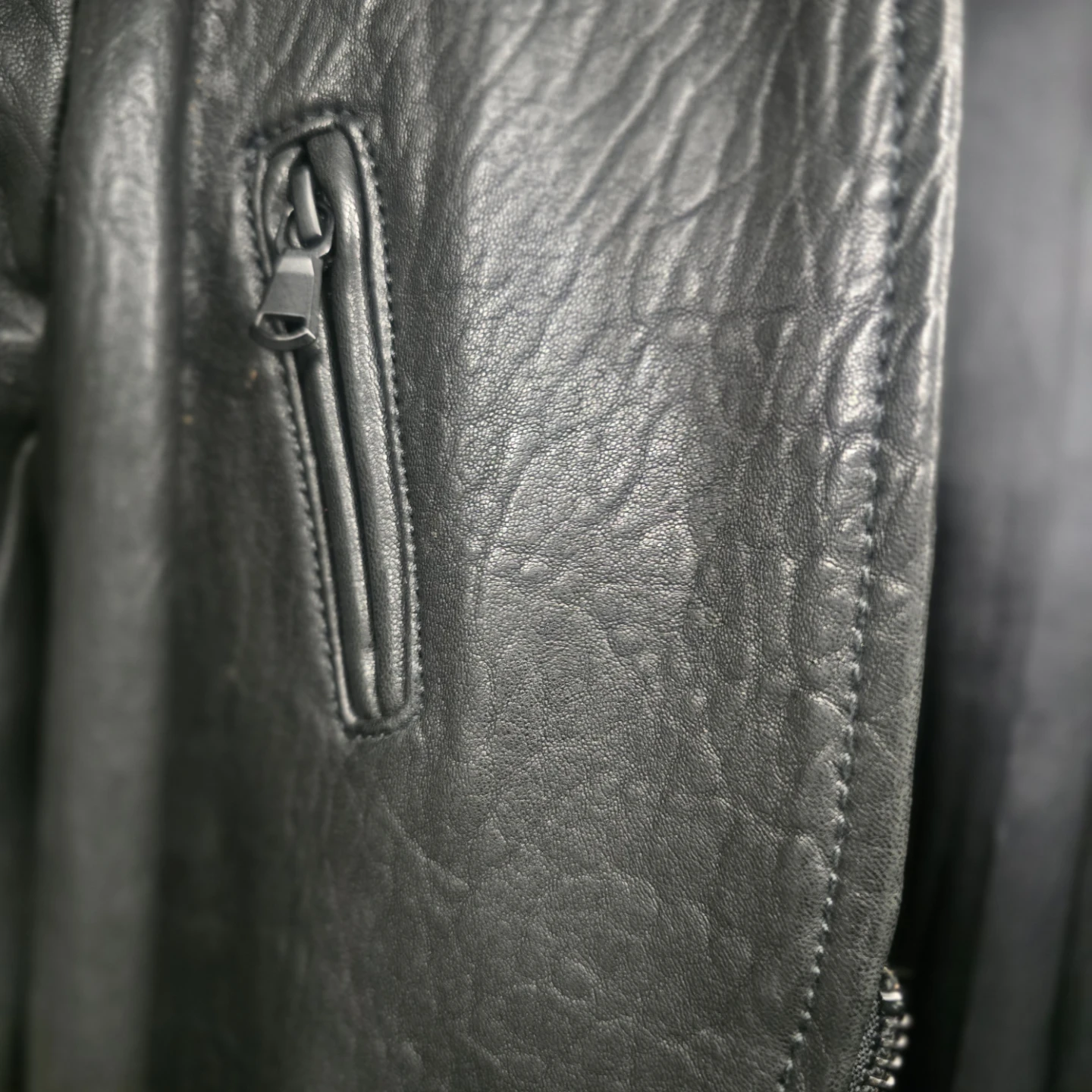 Danier Black Leather Jacket - photo 5