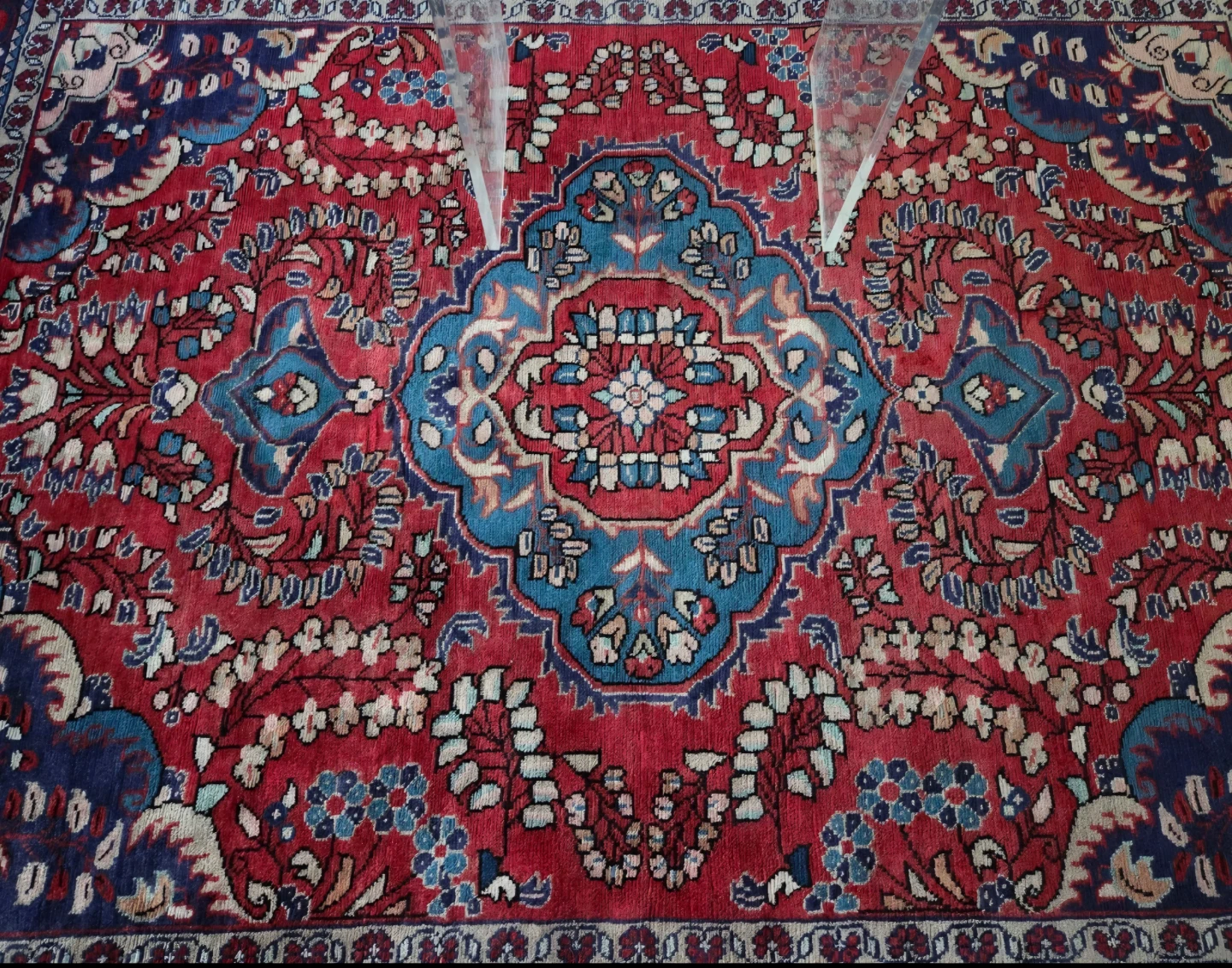 Genuine Liliyan Hand-Knotted Wool Persian Area Rug