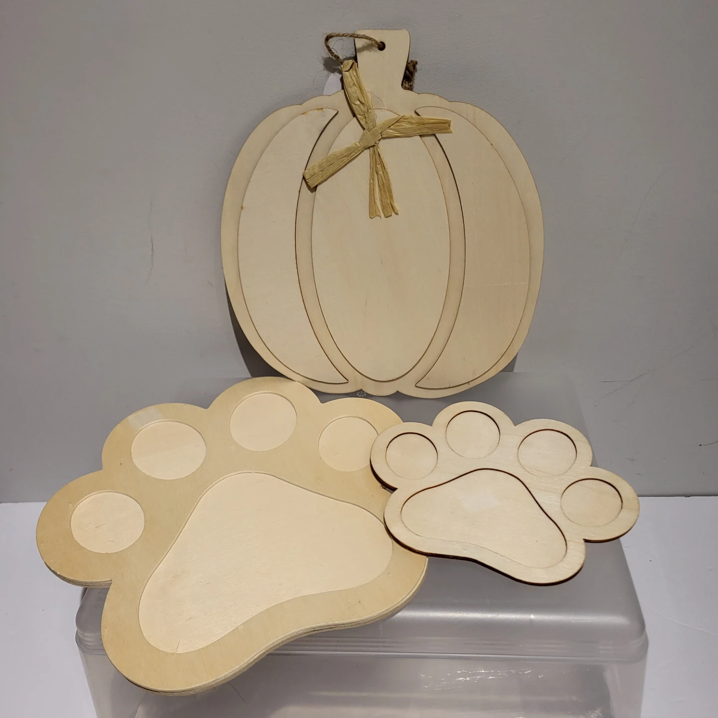Assorted DIY Wooden Craft Supplies Lot - photo 4
