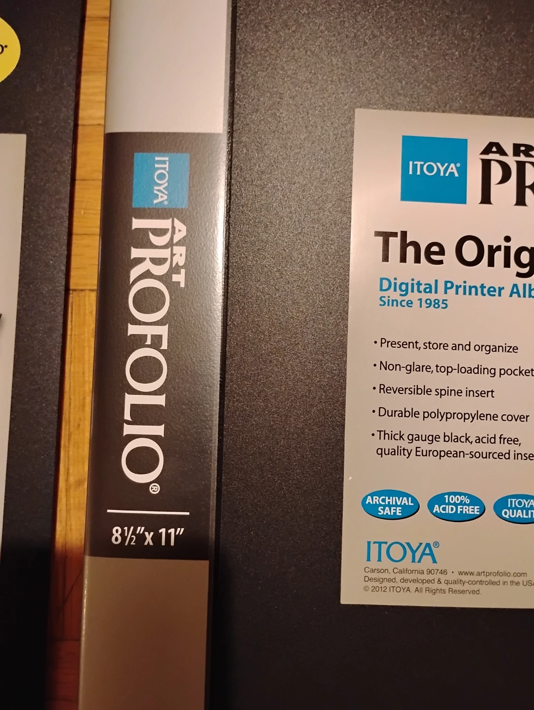 4x 24-page (48 view) 8.5x11 Itoya Art Profolio(s) - photo 2