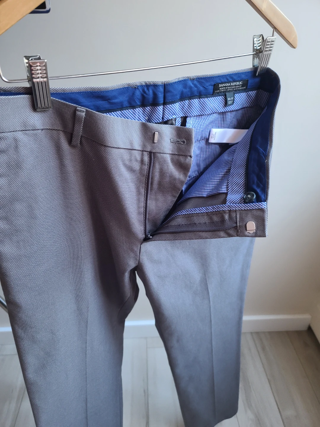 Banana Republic Non-Iron Tailored Slim Fit Pants 30x32 - photo 3