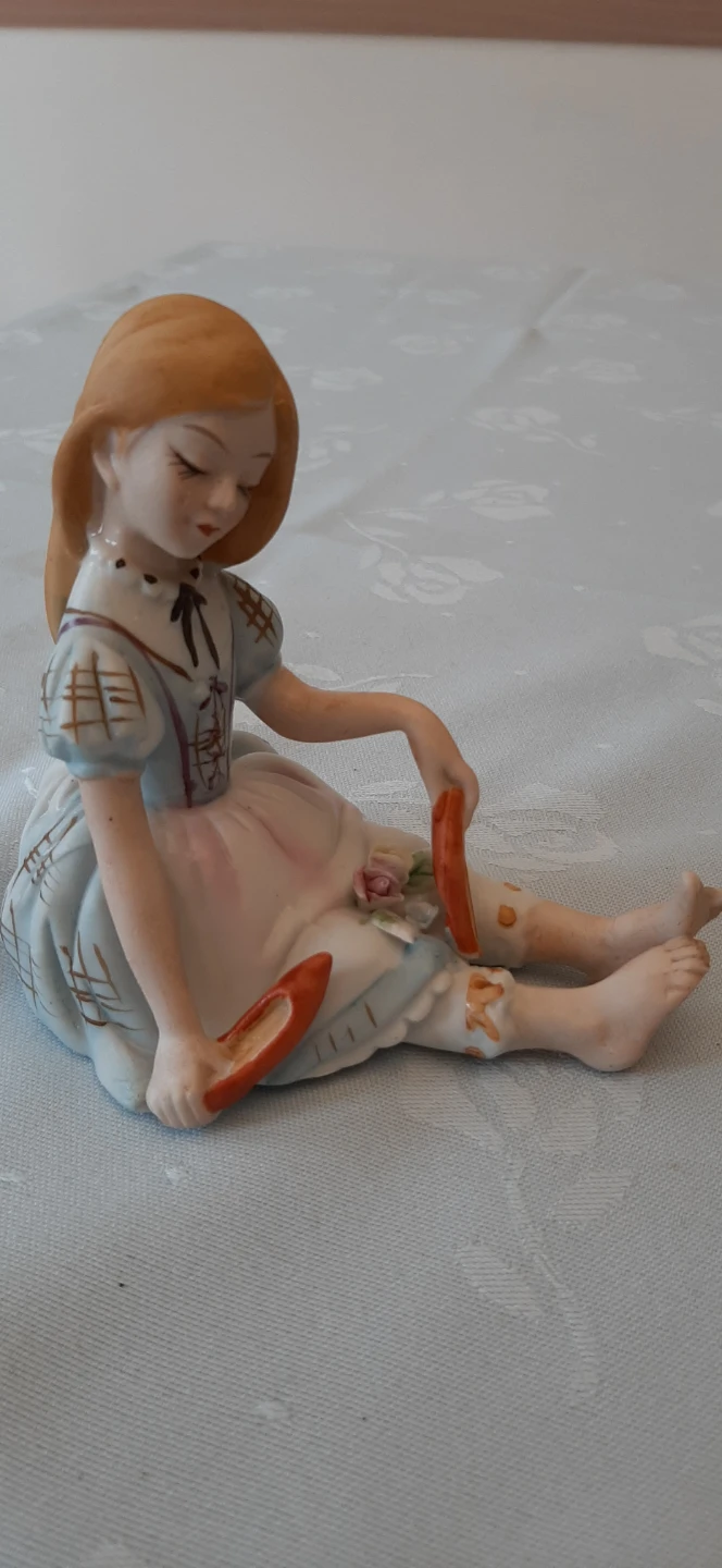 Lenwile Ardalt Girl Figurine Bisque