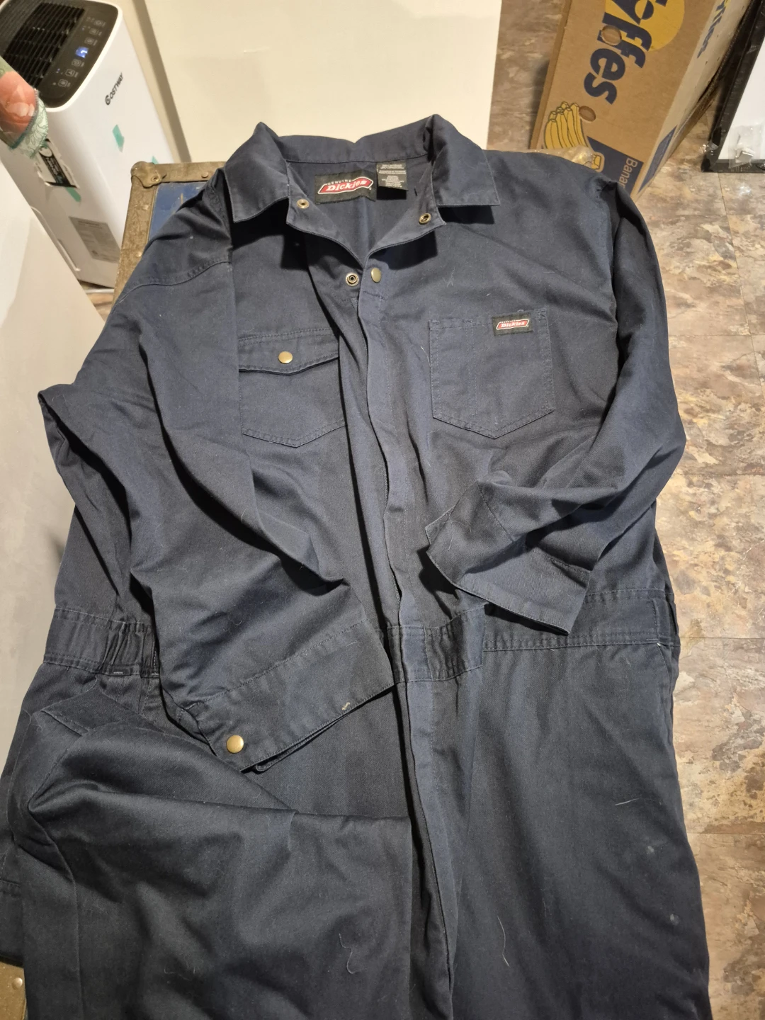 Genuine Dickies Navy Coveralls 2XL