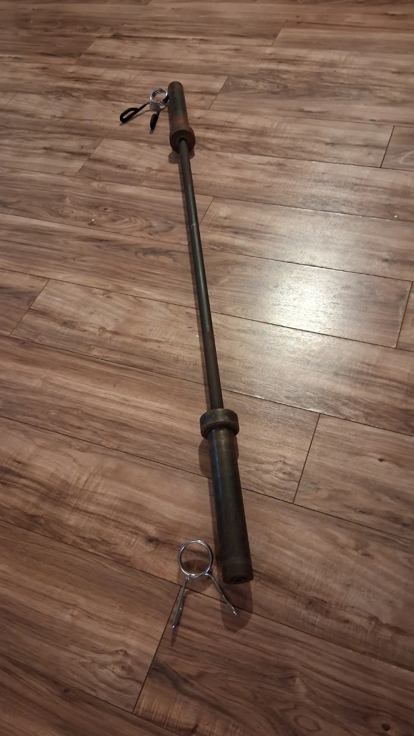 Standard Olympic Barbell with Spring Collars - photo 2