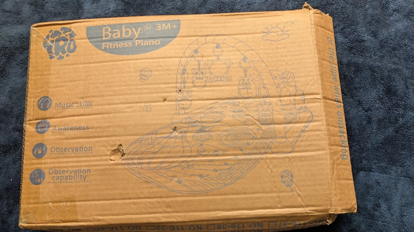 Baby Fitness Piano Play Mat