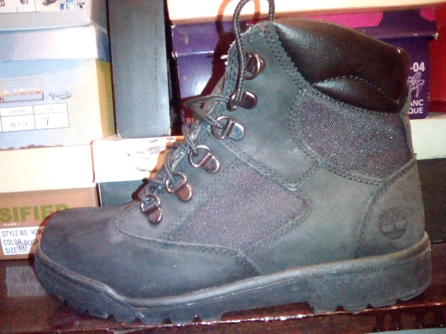 Timberland Black Boots