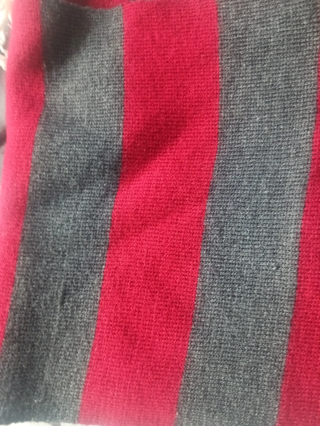 Assorted Striped Knit Scarves