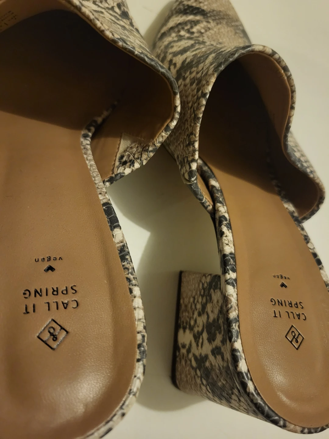 Call It Spring Snakeskin Mules - photo 5