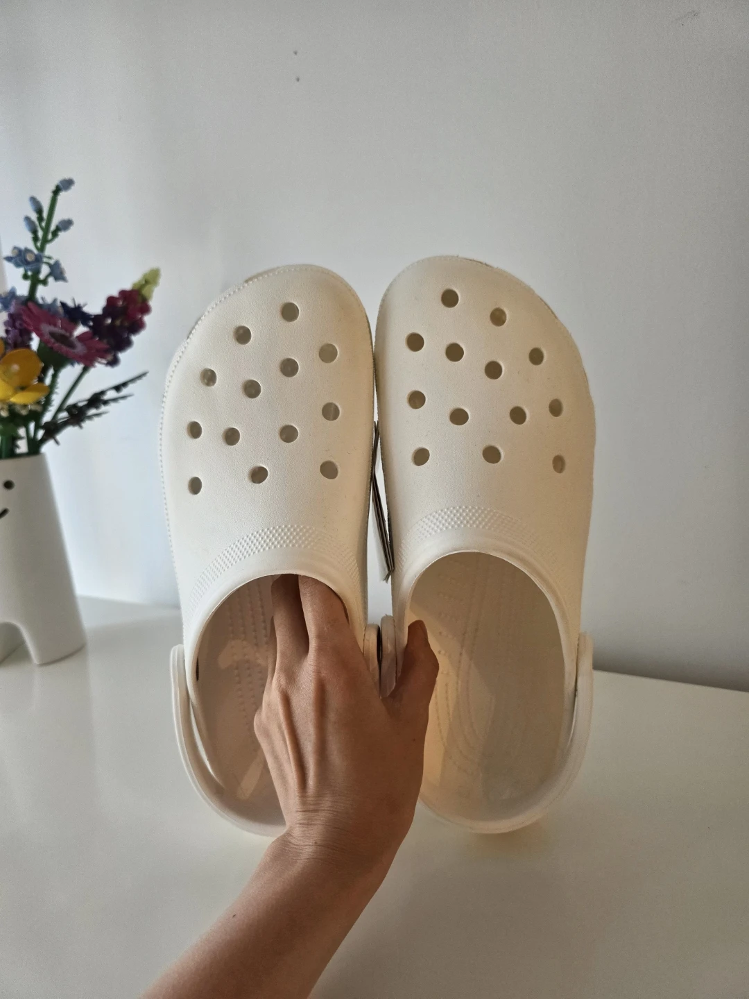 Classic Crocs Clog White Men 14