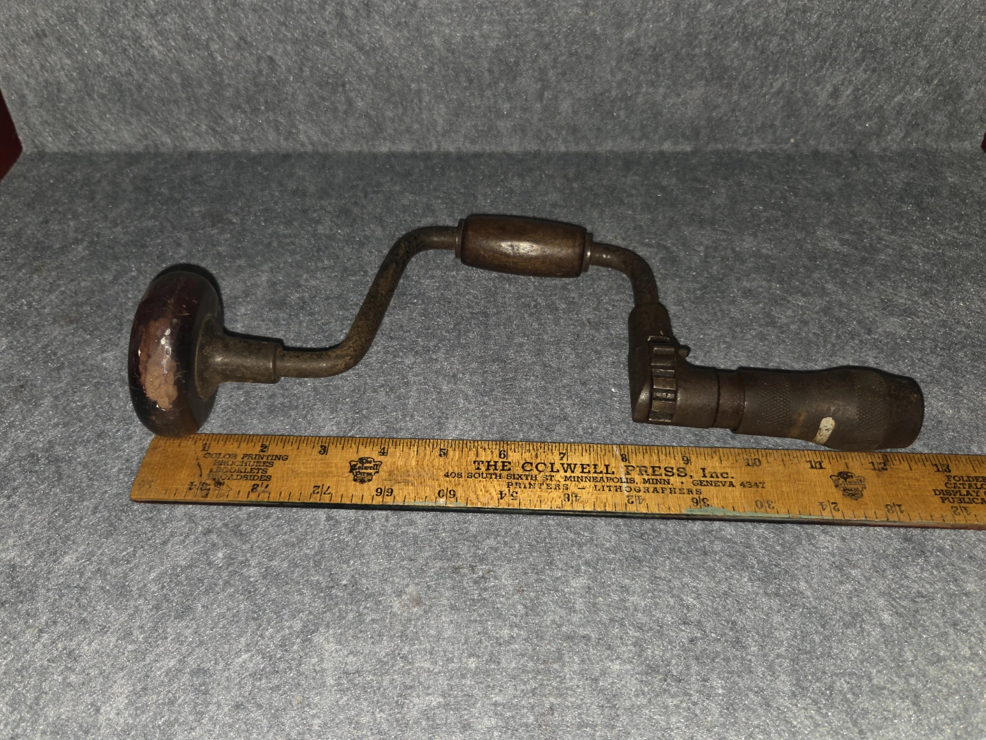 Vintage Hand Brace Drill - photo 4