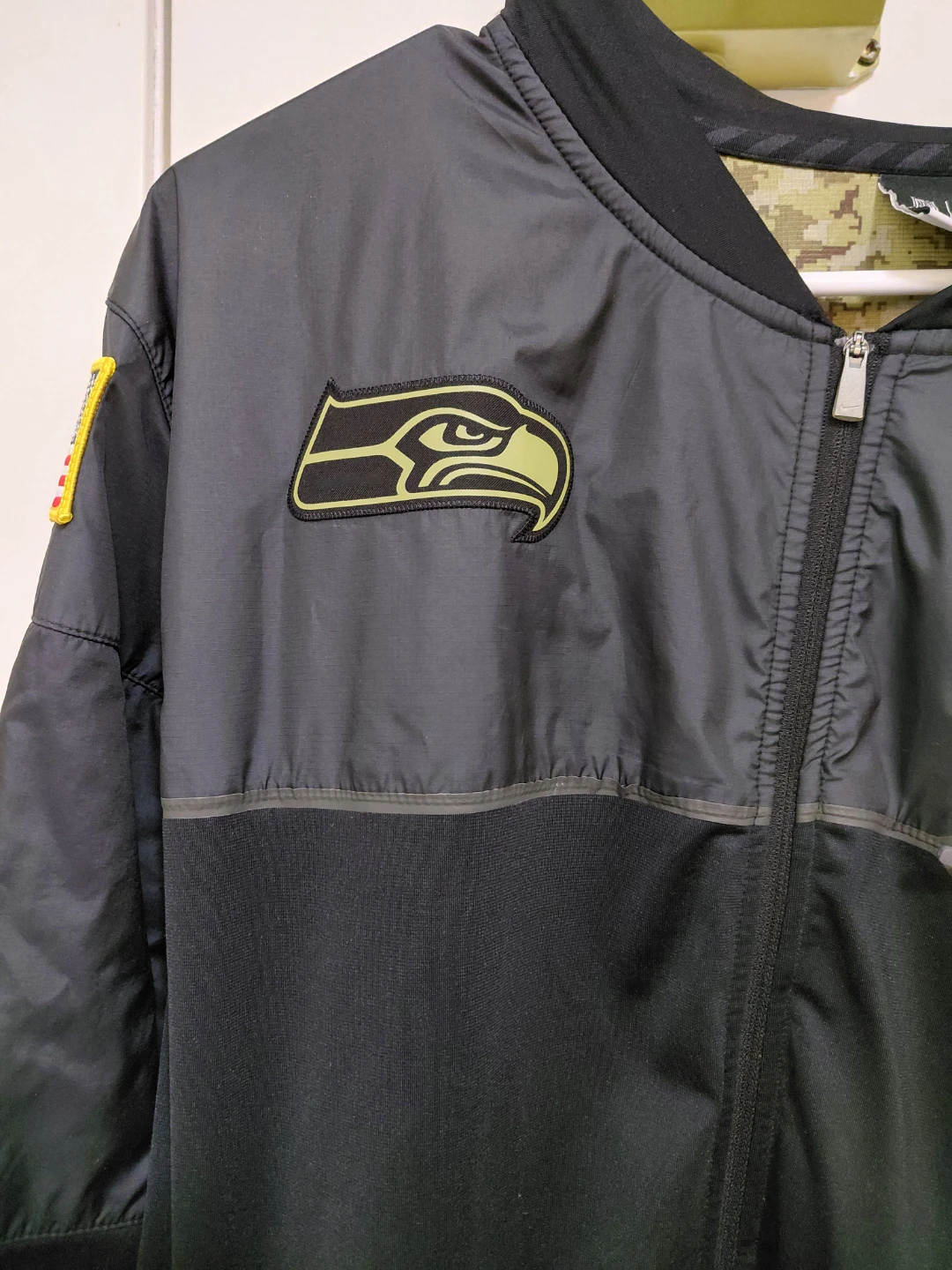 Nike NFL Seattle Seahawks Salute to Service Jacket - photo 4
