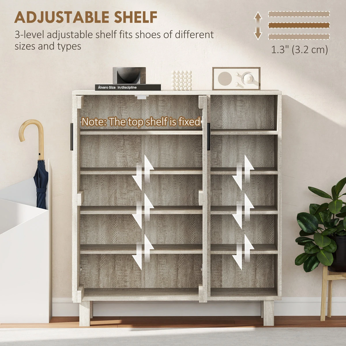 Brand new Adjustable Shoe Storage Cabinet - photo 5