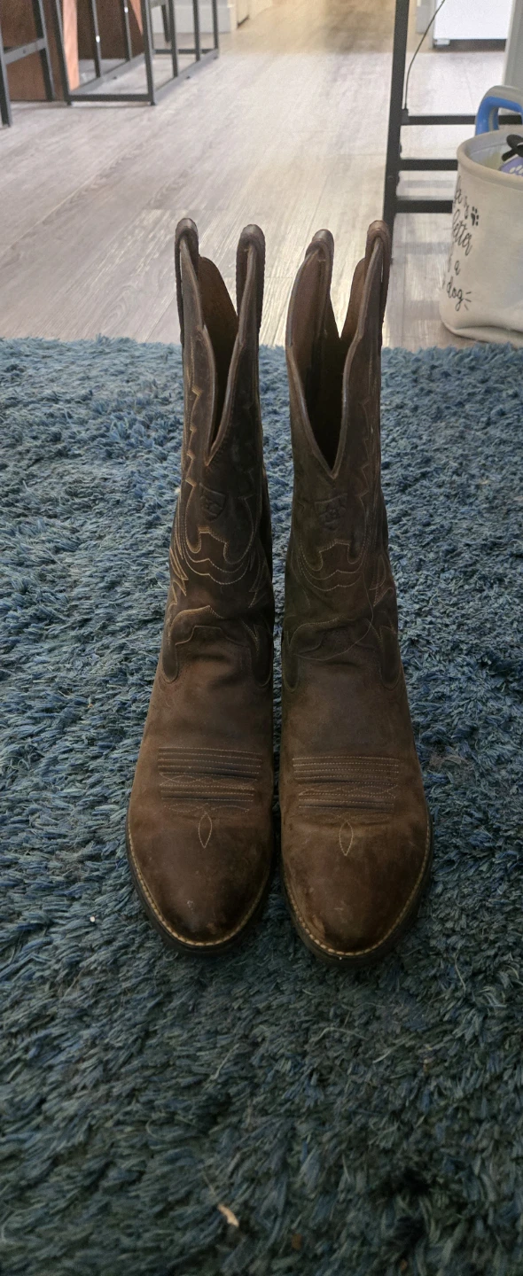 Ariat Brown Leather Cowboy Boots - photo 2