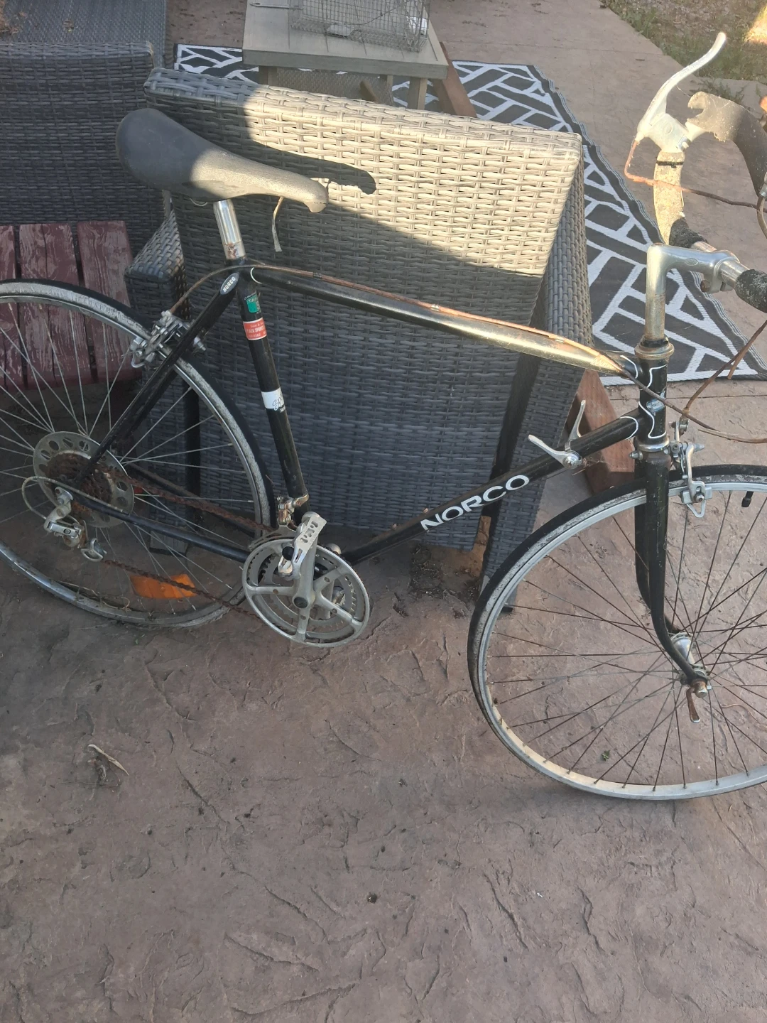 Vintage Norco Road Bike project bike