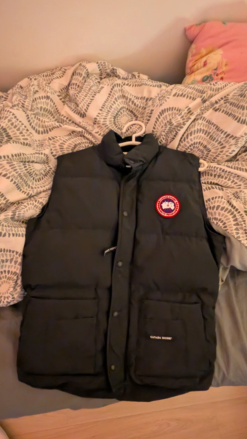 Canada Goose Black Down Vest